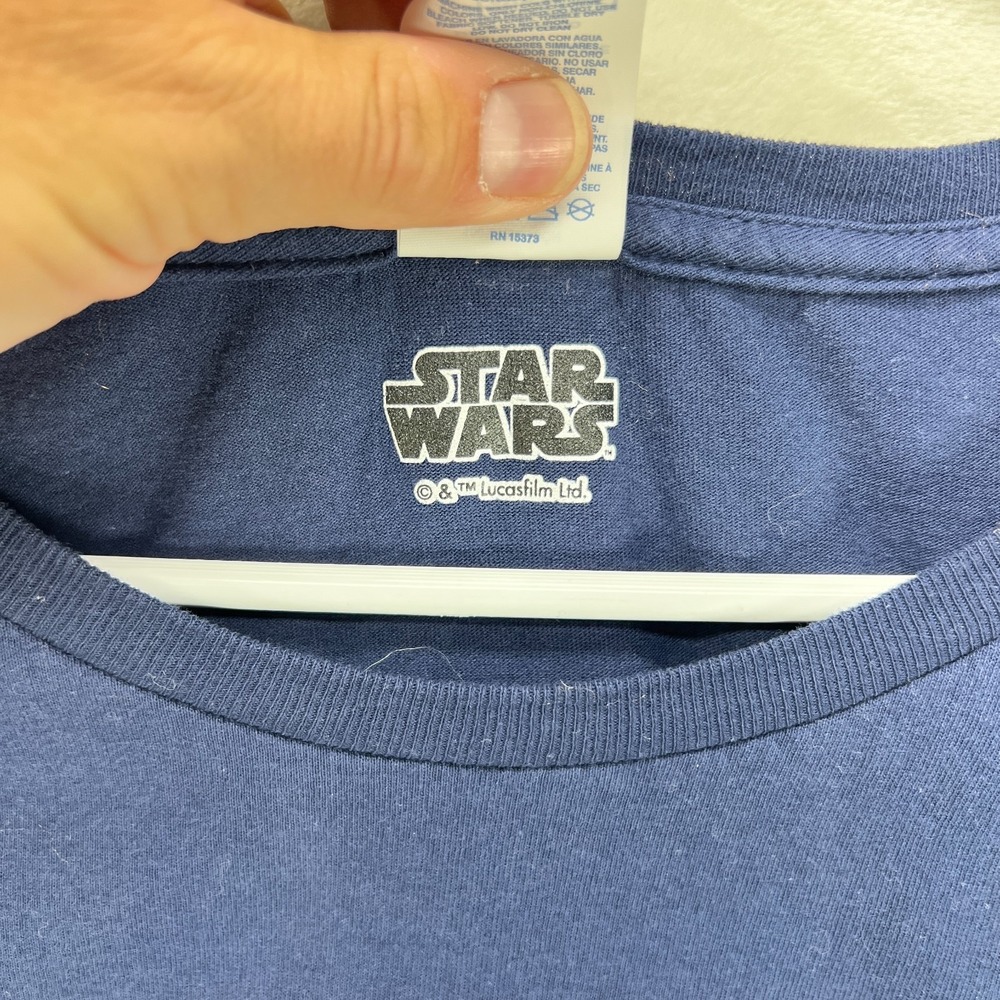 Darth Vader Star Wars 3XL Short Sleeve T Shirt Melting Graphic Print Delta Color - Picture 8 of 15
